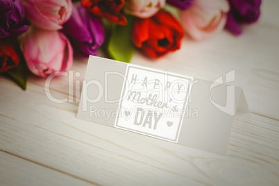 Composite image of mothers day greeting