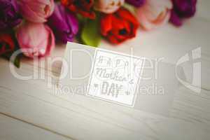 Composite image of mothers day greeting