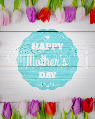 Composite image of mothers day greeting