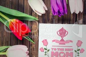 Composite image of mothers day greeting