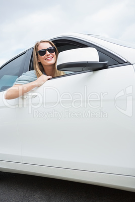 Young woman smiling at camera