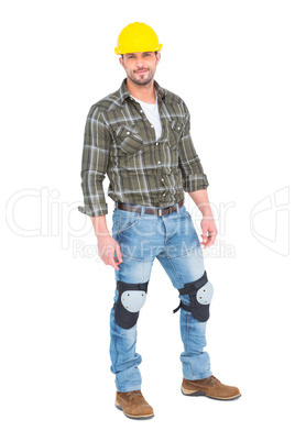 Full length portrait of confident handyman