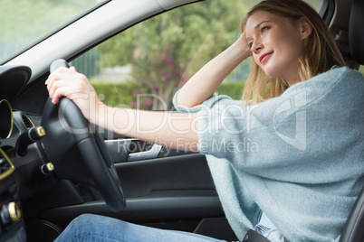 Young woman smiling