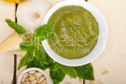 Italian basil pesto sauce ingredients