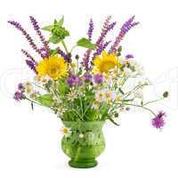wild flowers in a vase