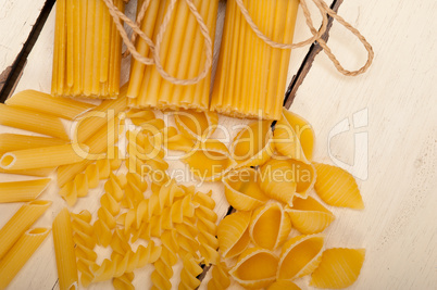 bunch of Italian pasta type