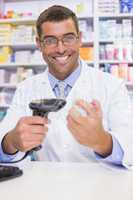 Pharmacist looking at camera