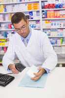 Pharmacist looking at camera