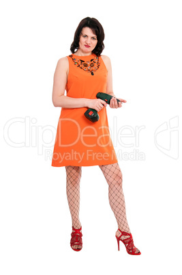 woman with screwdriver