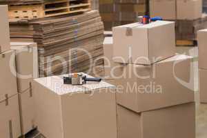 Preparation of goods for dispatch