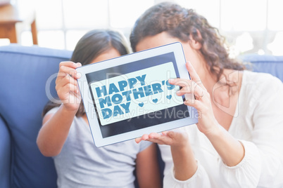 Composite image of mothers day greeting