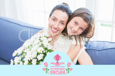 Composite image of mothers day greeting