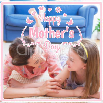 Composite image of mothers day greeting