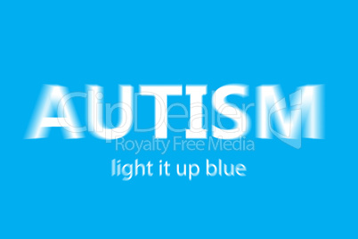Composite image of autism