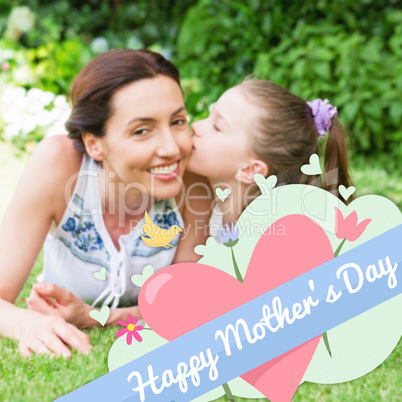 Composite image of mothers day greeting