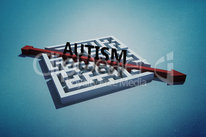 Composite image of autism