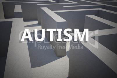 Composite image of autism