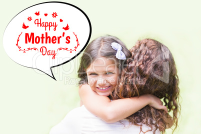 Composite image of mothers day greeting