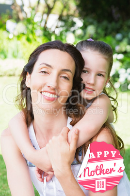 Composite image of mothers day greeting