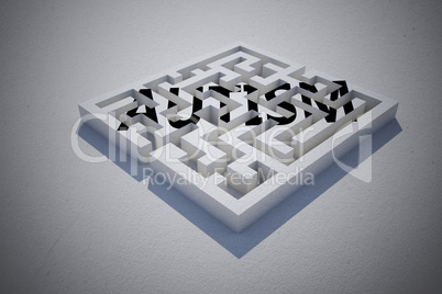 Composite image of autism