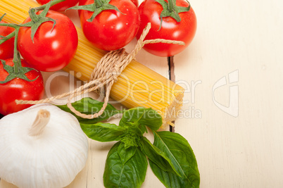 Italian basic pasta ingredients