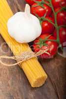 Italian basic pasta ingredients