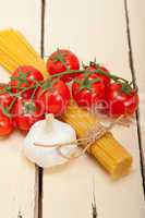 Italian basic pasta ingredients