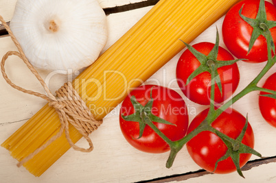 Italian basic pasta ingredients