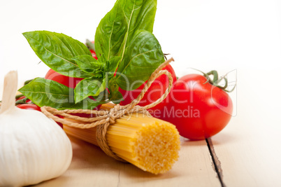 Italian basic pasta ingredients