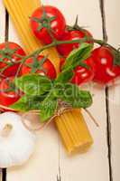 Italian basic pasta ingredients