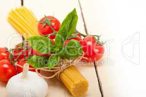 Italian basic pasta ingredients