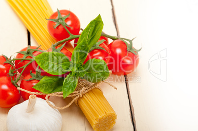 Italian basic pasta ingredients