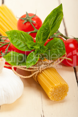 Italian basic pasta ingredients