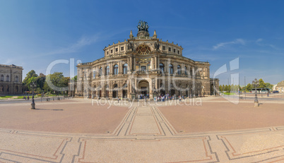 Semperoper Dresden High Resolution Panorama