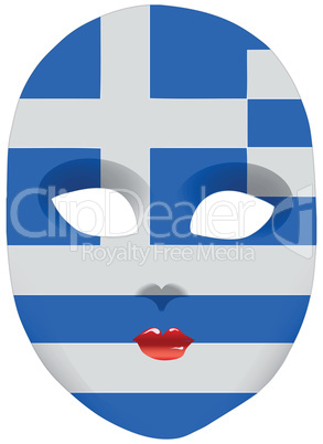 Greece mask