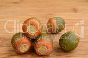 Oak acorns
