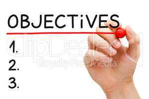 Objectives List