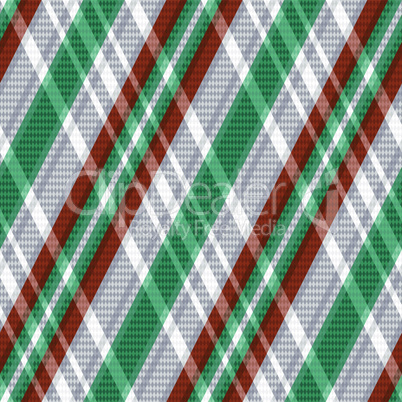 Rhombic tartan seamless texture in red different hues