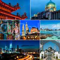 Collage of Malaysia images