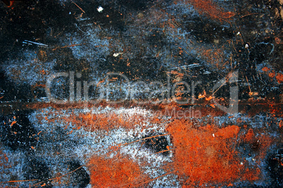 Colored grunge iron background