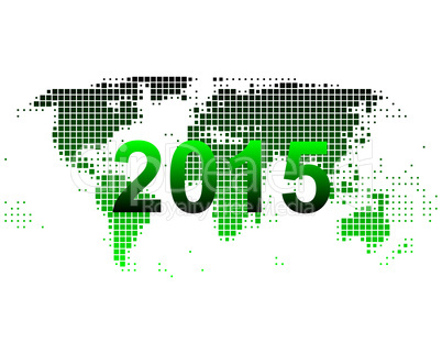 Weltkarte 2015