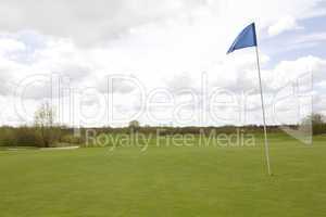 Golfplatz Fahne