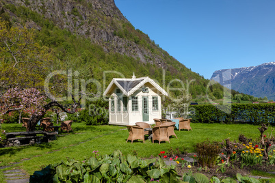 scenic landscapes of the Norwegian fjords.