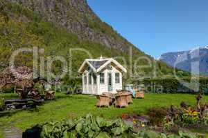 scenic landscapes of the Norwegian fjords.