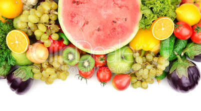 fruits and vegetables