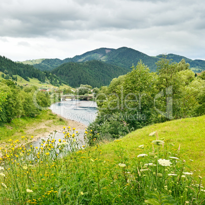 River in the mountains