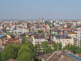 Aerial view of Turin