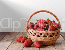 strawberries in a basket