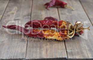 dry red peppers