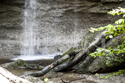 Pähler Schlucht waterfall